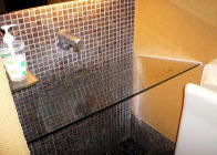 トイレ、クリーニング後の水周り（画像大）